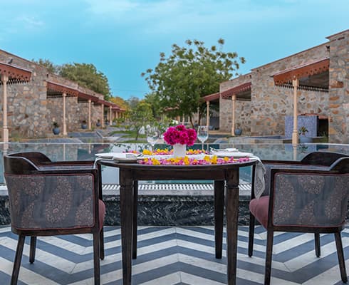 Dinner by the Pool Dinner by the Pool