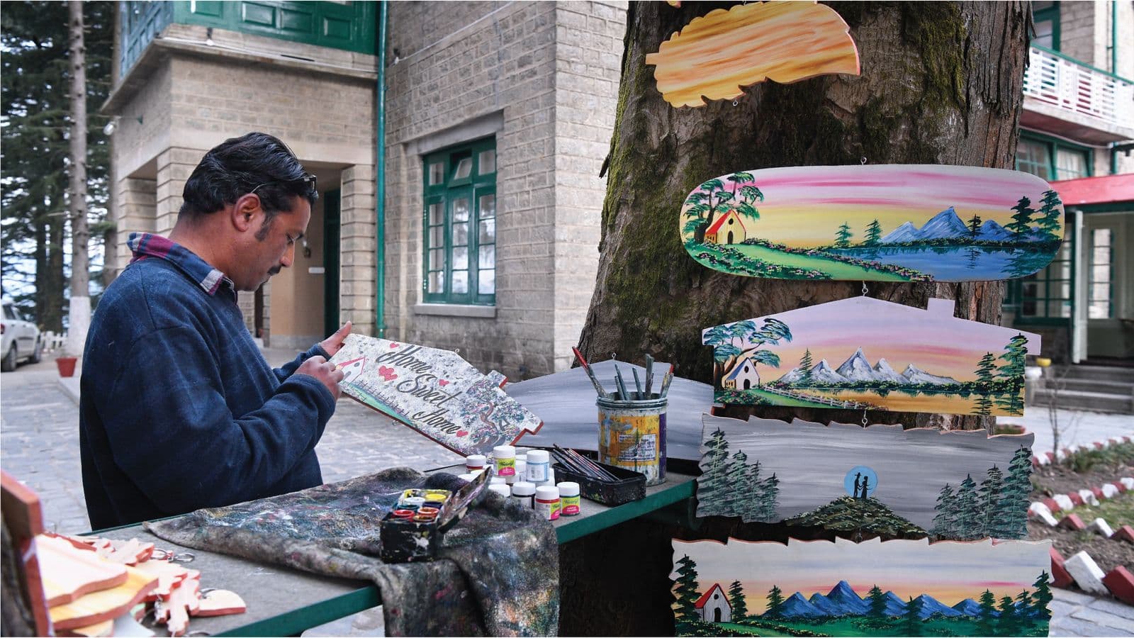 Wood Painting Wood Painting