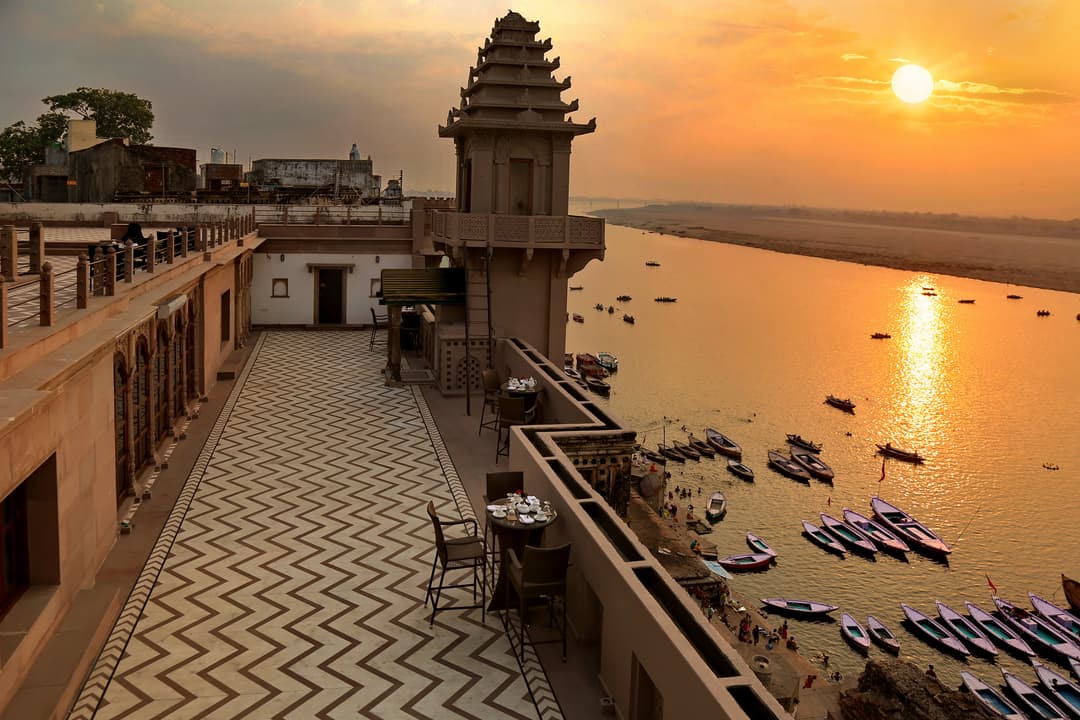 Watching the Ganga Aarti from a 214-Year-Old Palace: The Varanasi Experience That Cannot Be Replicated Watching the Ganga Aarti from a 214-Year-Old Palace: The Varanasi Experience That Cannot Be Replicated